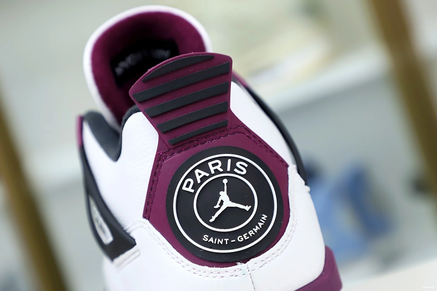 AIR SAINT-GERMAIN RETRO AIR 4 X 'BORDEAUX' PARIS JORDAN JORDAN 0709